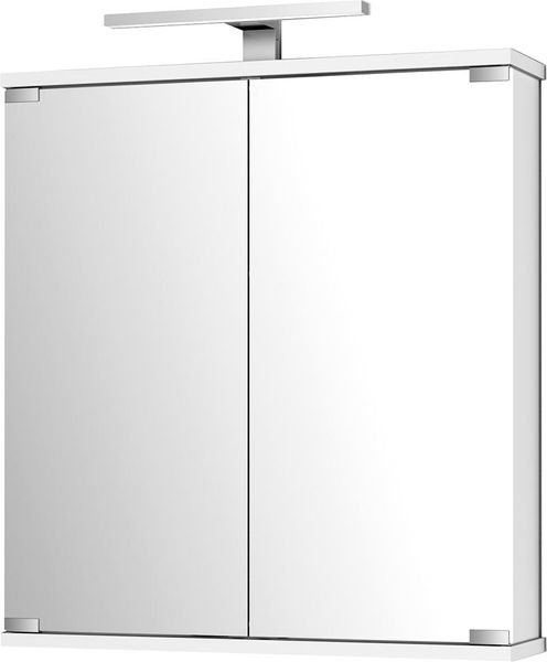 Spiegelschrank Kandi LED weiß 60x70,2(65)x19,4(14,3)cm