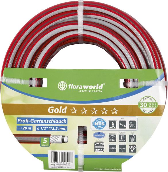 Profi-Wasserschl. 3/4"50mNTS rot