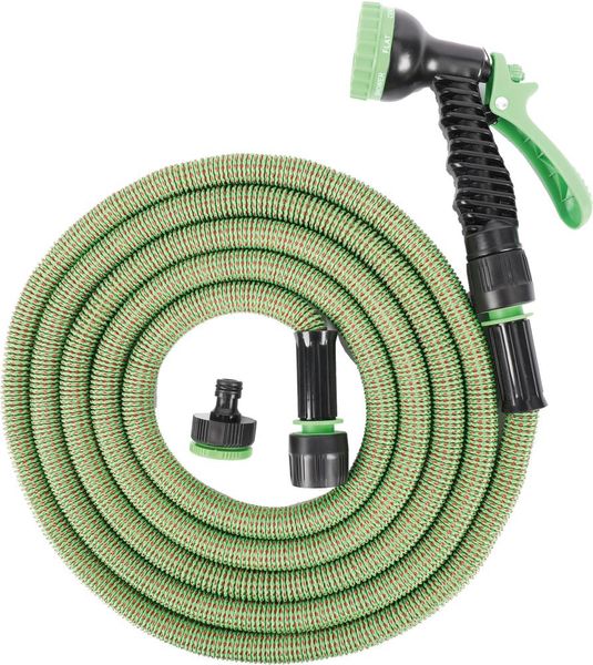 Gartenschlauch verl. bis 30m Classic Inkl. Armaturen-Set Kunststoff