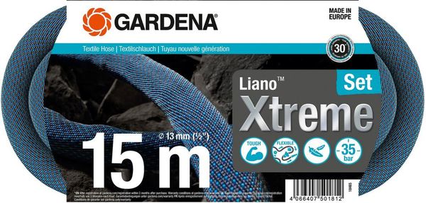 Textilschlauch Set Liano Xtreme 1/2" 15m -Aktion-