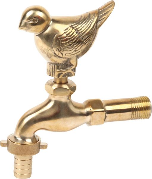 Zierwasserhahn VogelMessing 1/2"FloraworldBeschaffungsartikel