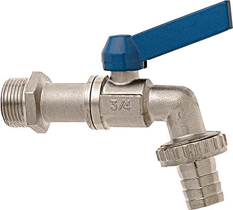 35.3503.9 3/4" - 12mm MS Ni mit blauem Griff GEKA