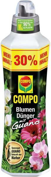 Blumendünger mit Guano 1,3 l