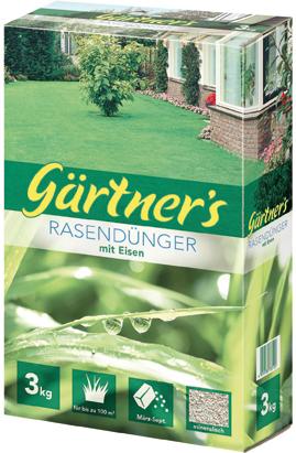 Rasendünger mit Eisen-II-Sulfat, 3 kg