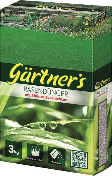 lag179288.jpg Rasendünger +Unkrautvern.3 kg Gärtners