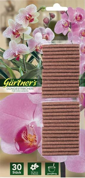 lag147616.jpg Gärtners Düngestäbchen Orchideen, 30 Stück
