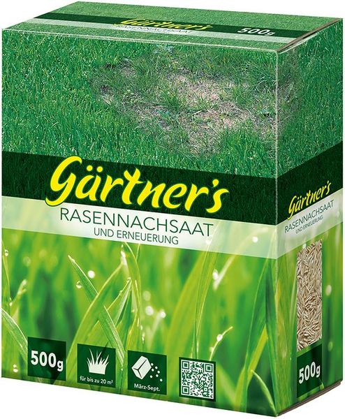Rasennachsaat und Erneuerung 500g GÄRTNER's