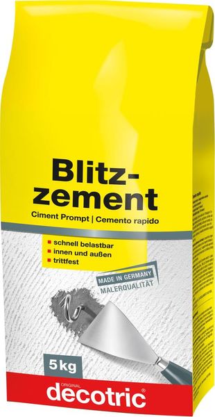 Blitzzement 5 kg decotric