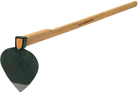 lag153152.jpg Herzhacke, breit, Gr. 0 mit Eschenstiel 135 cm