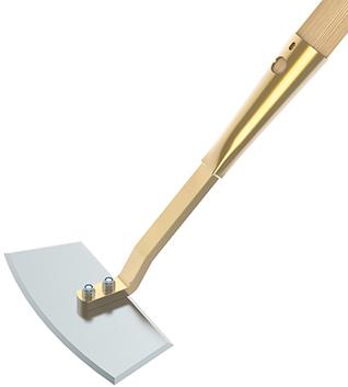 Profi-Rundschuffel Breite 15 cm ohne Stiel auswechselbares Messer