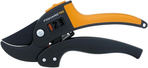 Gartenschere PowerStep Amboss