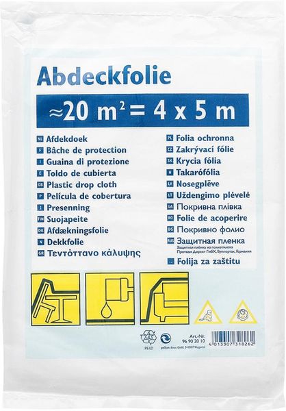 Abdeckplane HDPE Standard20 qm = 4 x 5 m