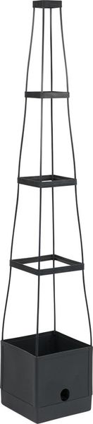 Tomatenpflanzturm m.Kasten 150cm anthrazit FW
