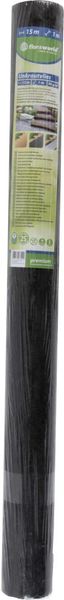 Unkrautvlies 1x15m 90g/qmdunkelgrau, Rolle