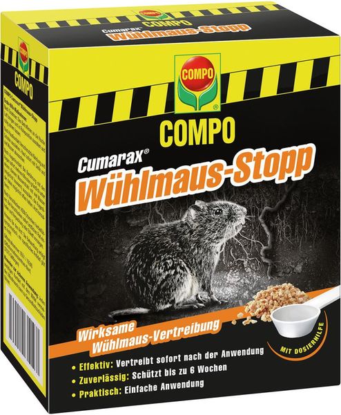 lag184227.jpg Wühlmaus-Stopp 200g Vertreibungsmittel COMPO CUMARAX