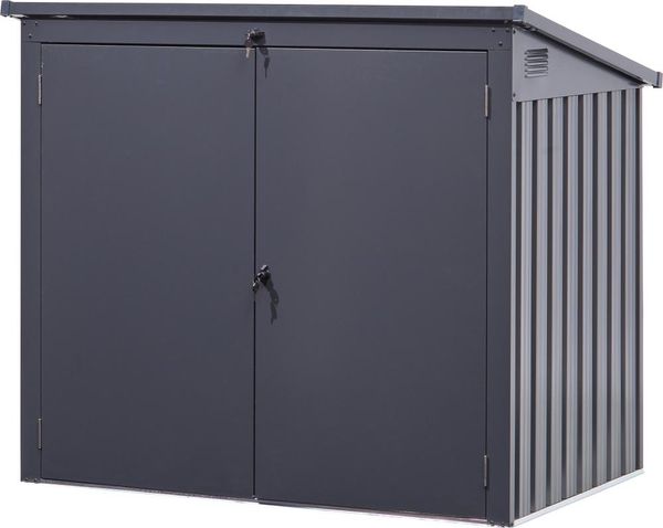 Mülleimer-Garage3 Mülltonne233 x 101 x 113/134 cmBeschaffungsartikel