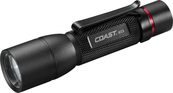 lag1106840.jpg COAST HX5 Taschenlampe 180 lm mit Fokus Dual-Power 1xAA / Li-Ion (ZX210 - nicht enthalten)