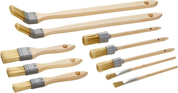lag1102568.jpg Pinsel-Set, 10-teilig Kunstborste, Holzsti. FSC