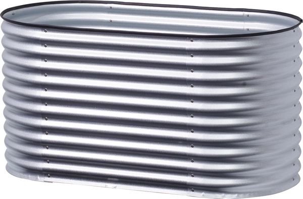 lag186014.jpg Hochbeet Silo oval160 x 80 cm x 82 cmzink aluminiumBeschaffungsartikel