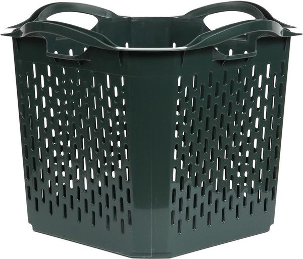 Gartenkorb STACK 40 Liter grün Floraworld