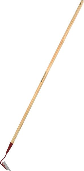 Rübenhacke Pulverbesch. Stahl 16 cm m.Stiel