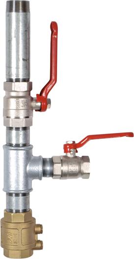 Pumpenstock 1 1/4" doppelt