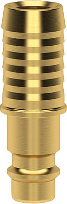 idt112638.jpg Stecktülle für Kupplung NW 7,2mm, Messing, Serie ES, Tülle 13 LÜDECKE