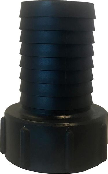 IBC Container-Adapter m. gerilltem Stutzen, PP,IBC IG 2" (S60x6) Stutzen 1.1/4", 32mm