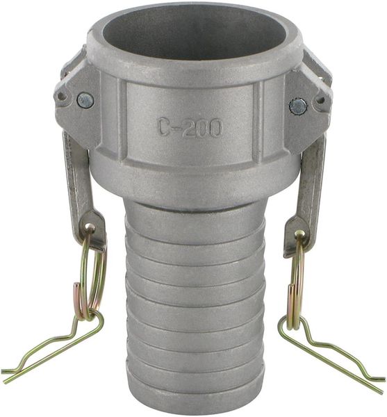 Kamlok Mutterteil Typ C DN80, Tülle 76mm, Alu