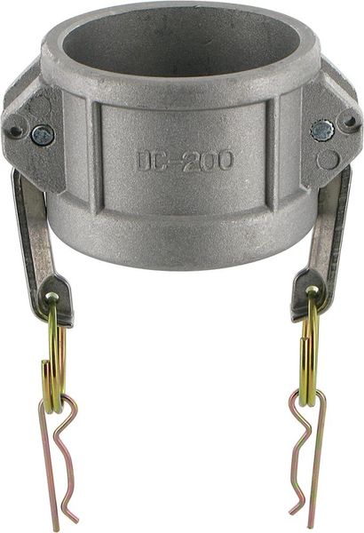 Kamlok Mutterteil Typ DC DN32, Kappe, Alu