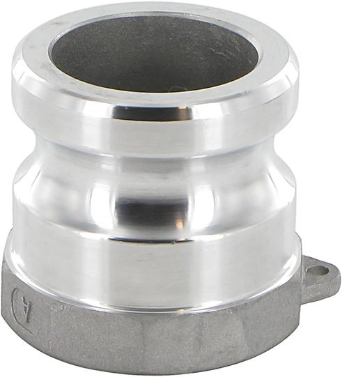 Kamlok Vaterteil Typ A DN15, IG 1/2", Alu