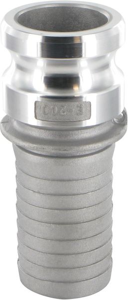 Kamlok Vaterteil Typ E DN20, Tülle 21mm, Alu