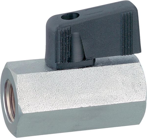 pim104016.jpg Kugelhahn Mini BR 93500 Flügelgriff, IG/IG G 3/8", PN 30, Messing BEE