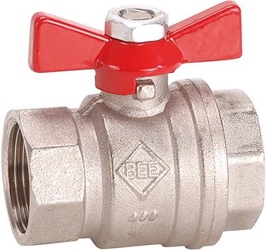 Kugelhahn BR 990.2 Flügelgriff, IG/IG G 1/2", PN40, Messing BEE