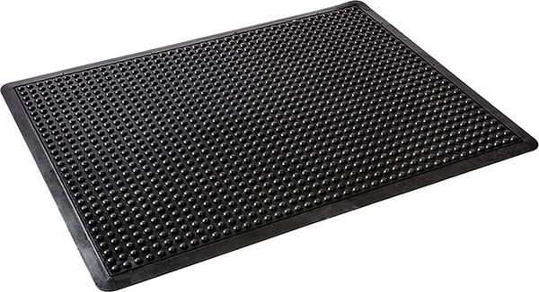 lag180382.jpg Anti-Ermüdungsmatte SBR/NR, schwarz, runde Stollen, 12mm, 1200x900mm