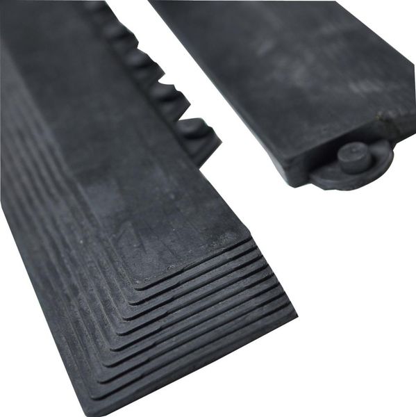pim103985.jpg Gummikantenprofil SBR/NR, schwarz, mit Knopfleiste rechts, 990x75mm