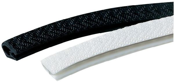 pim103796.jpg Kantenschutz flexibel schwarz, mit Moosgummi, Klemmbereich 9,0-10,5mm, 25x39mm, 50 m