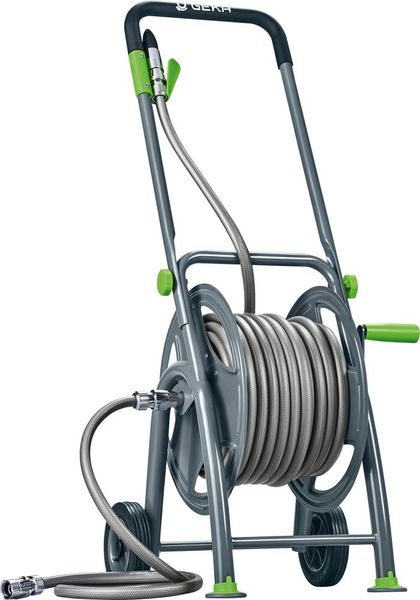 Schlauchwagen GEKA plus P25 SST, 25m-PVC-Schlauch 1/2", Zulaufschlauch 1,5m