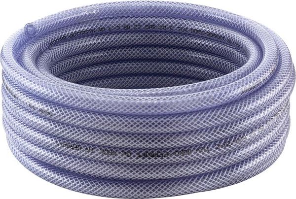 Gewebeschlauch PVC APDatec 81, transparent, 50x5,0mm 25m APD