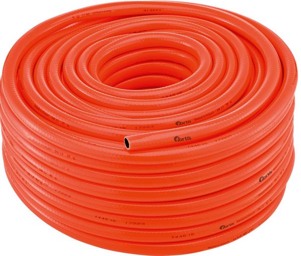 SicherheitswasserschlauchPVC, leuchtorange, 25x4,00mm, 25m FORTIS