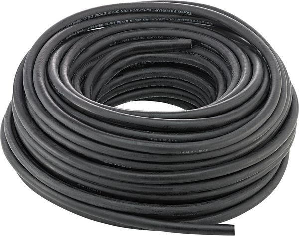 Pressluftschlauch DIN 20018, EPDM, schwarz 19x6,0mm, 40m FORTIS