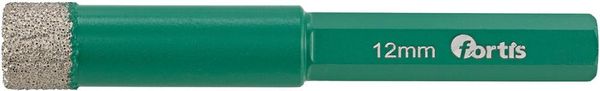 lag1103316.jpg Diamantbohrer 12 mm, sechskant mit Kühlwachs FORTIS