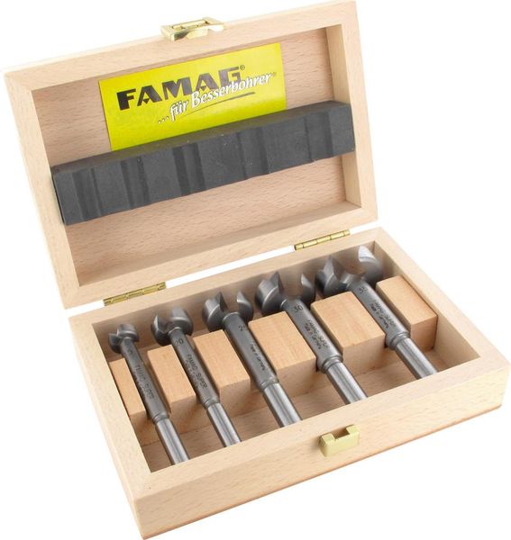 hws111125.jpg Forstnerbohrer-Satz WS 5tlg. GL 90mm Famag