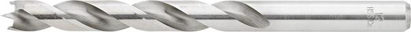 Holzspiralbohrer HSS 9mm SL 80mm GL 125mm zyl. FORTIS