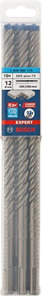 lag195975.jpg Hammerbohrer EXPERT 12x200x265mm Bosch VE à 10 Stück SDS plus-7X