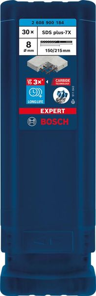 pre128892.jpg Hammerbohrer EXPERT 8x150x215mm Bosch VE à 30 Stück SDS plus-7X