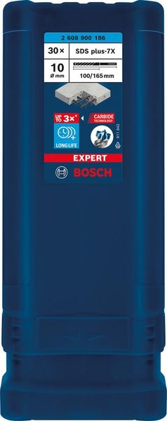 lag195014.jpg Hammerbohrer EXPERT 10x100x165mm Bosch VE à 30 Stück SDS plus-7X