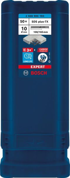 lag195018.jpg Hammerbohrer EXPERT 10x100x165mm Bosch VE à 50 Stück SDS plus-7X