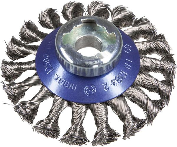 pre126353.jpg Kegelbürste X-LOCK Stahl gezopft 100x10x0,35mm osborn
