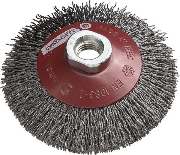 qwz119791.jpg Kegelbürste Xtreme Stahl 100x0,3mm gewellt Osborn